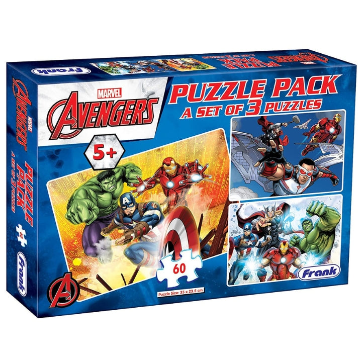 Frank- Marvel Avengers Puzzle Pack – Juplay World